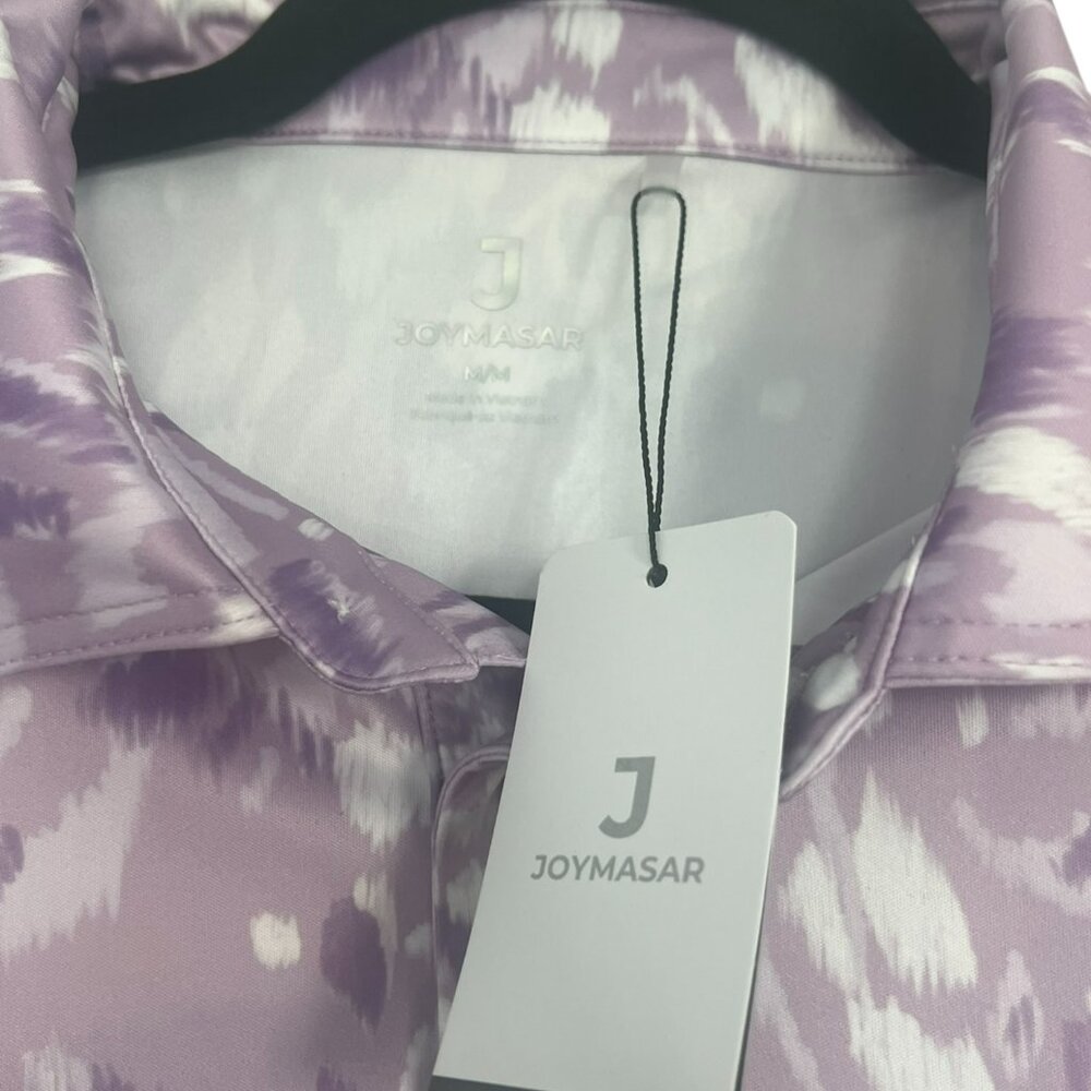 Men's JOYMASAR Short Sleeve Performance‎ Print Golf Shirt Size Medium - Picture 6 of 8